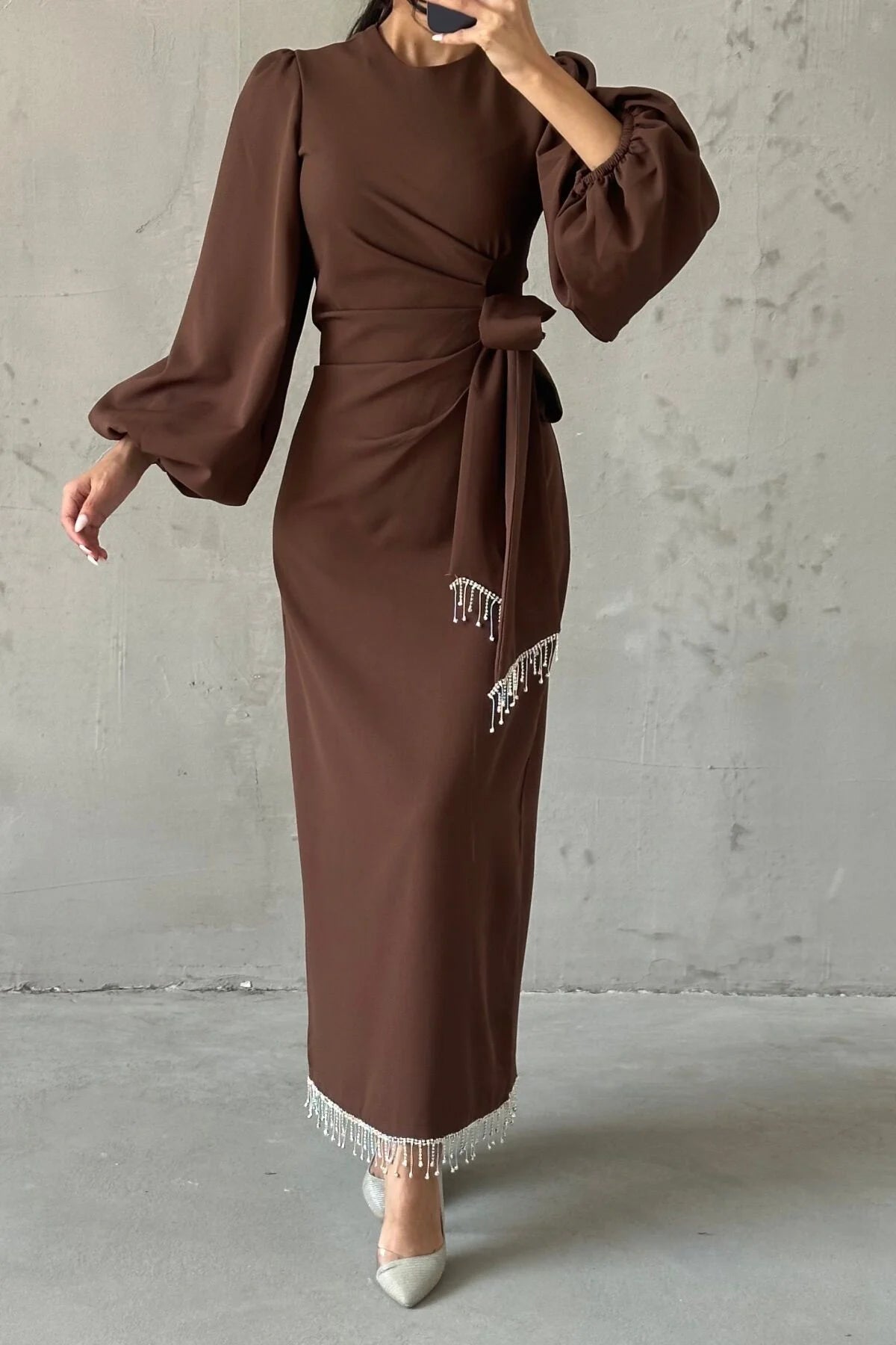 Sahara Grace Crepe Gown 6225