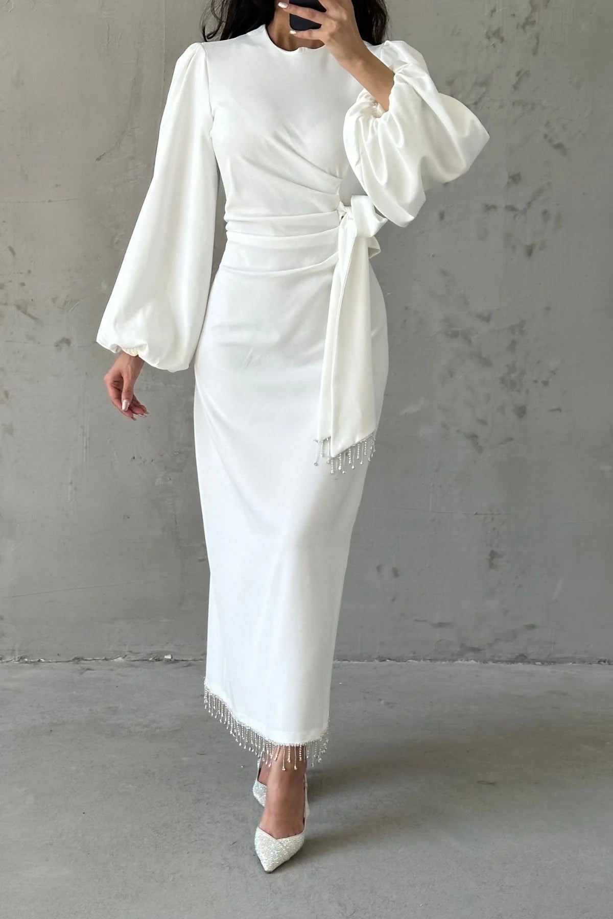 Sahara Grace Crepe Gown 6225